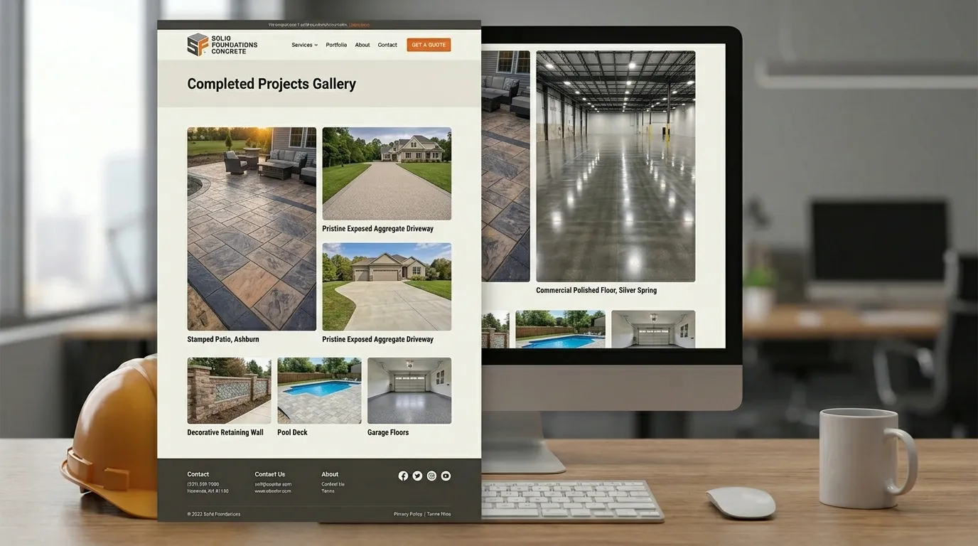 Solid Foundations Concrete — cover image